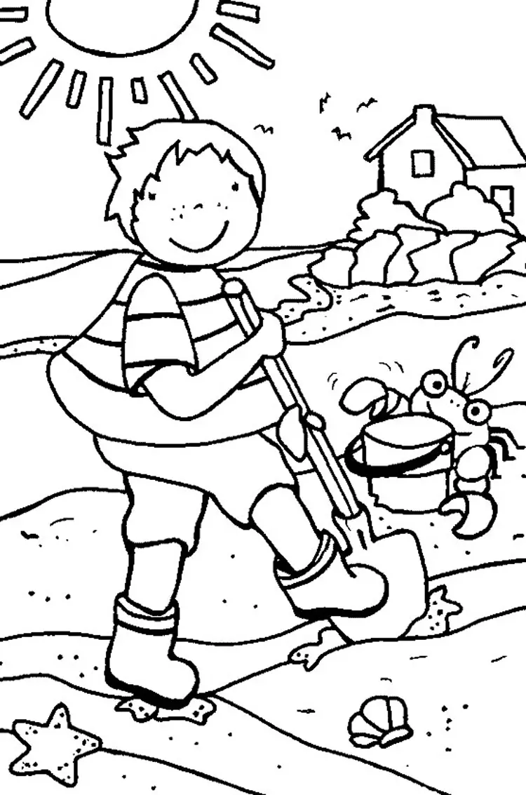 Coloring Pages Summer 2